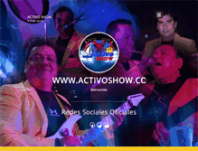 Tablet Screenshot of activoshow.com